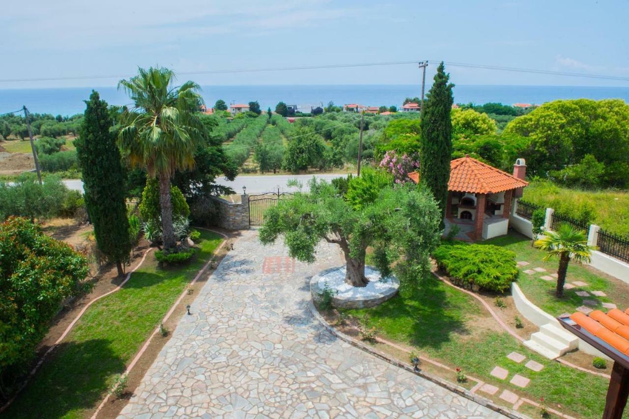Villa Anna Nea Skioni Bagian luar foto