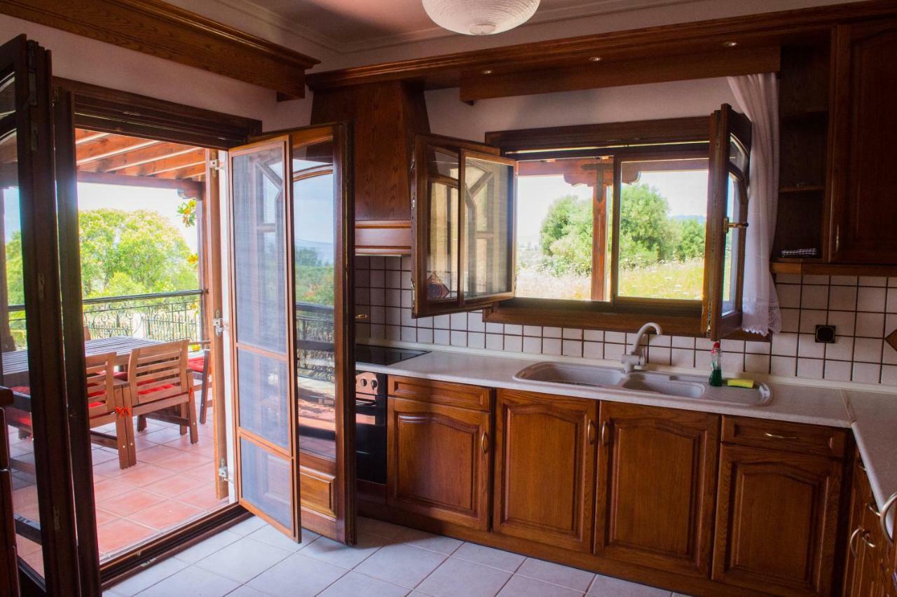 Villa Anna Nea Skioni Bagian luar foto