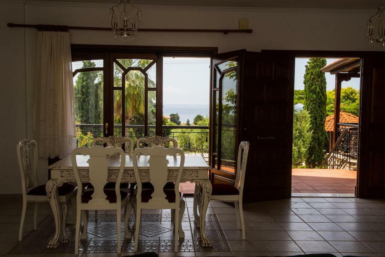 Villa Anna Nea Skioni Bagian luar foto